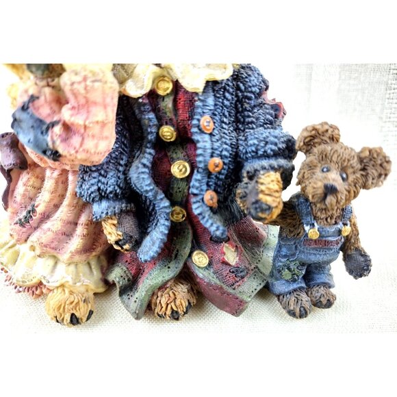 Boyds Bears and Friends Bearstone Collection Louella & Heda The Secret Vintage - Picture 2 of 12